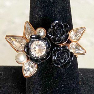 Swarovski Bouquet Ring, Size 9, BRAND NEW w tag/box, rose gold